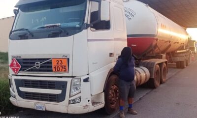 Chofer boliviano cae con 10 kg de droga, ocultos en su camión cisterna