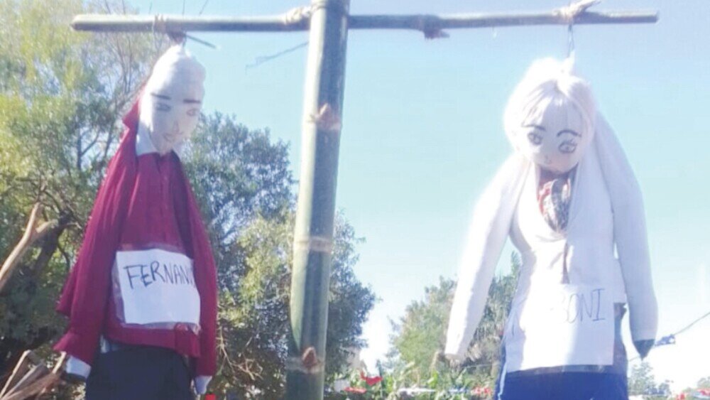 PJC: Doña se enojó porque pusieron su nombre por el Judas kái PJC: Doña se enojó porque pusieron su nombre por el Judas kái