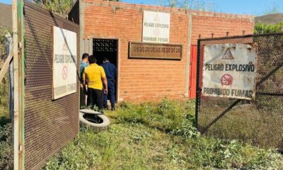 Roban materiales explosivos de una cantera en San Juan del Paraná