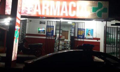 PJC: Asaltan una farmacia en el barrio San Antonio