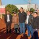 Nuevo trayecto del barrio María Victoria de PJC es beneficiado con obras de empredrado por la Gobernación de Amambay