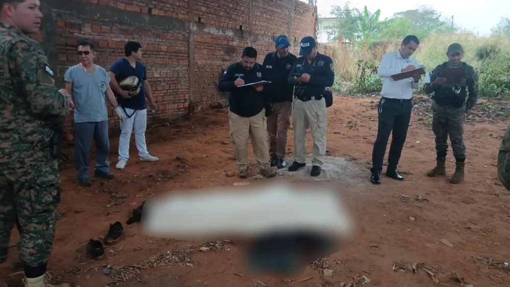 Hallan cadáver de un hombre con antecedentes en Horqueta