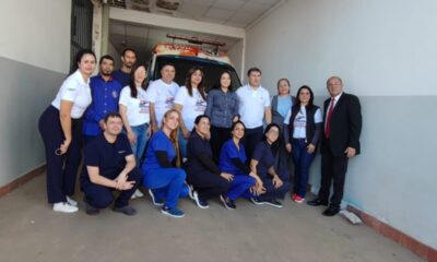 Equipo médico de la UCP presente en la inauguración de los Juegos Escolares en PJC