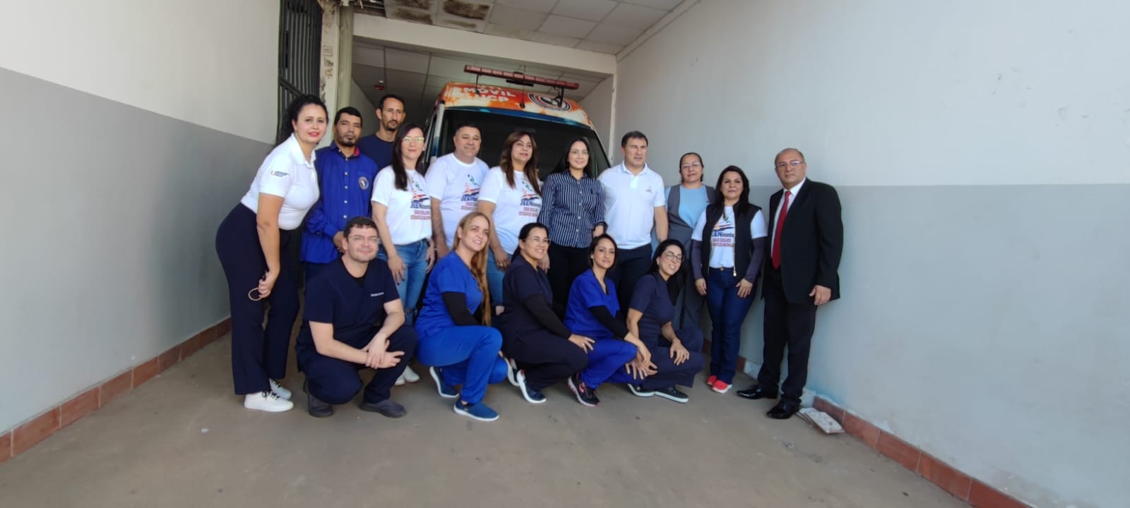 Equipo médico de la UCP presente en la inauguración de los Juegos Escolares en PJC Equipo médico de la UCP presente en la inauguración de los Juegos Escolares en PJC