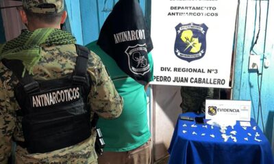 PJC: Joven buscado por asesinato es detenido por microtráfico en el barrio Guaraní