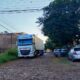Incautan camión cargado con productos presumiblemente de contrabando en Pedro Juan Caballero