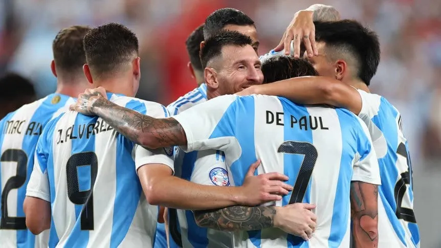 Argentina derrotó a Canadá y está en la final de la Copa América