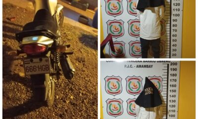 PJC: Jóvenes intentaron evadir control policial y fueron detenidos tras una persecución