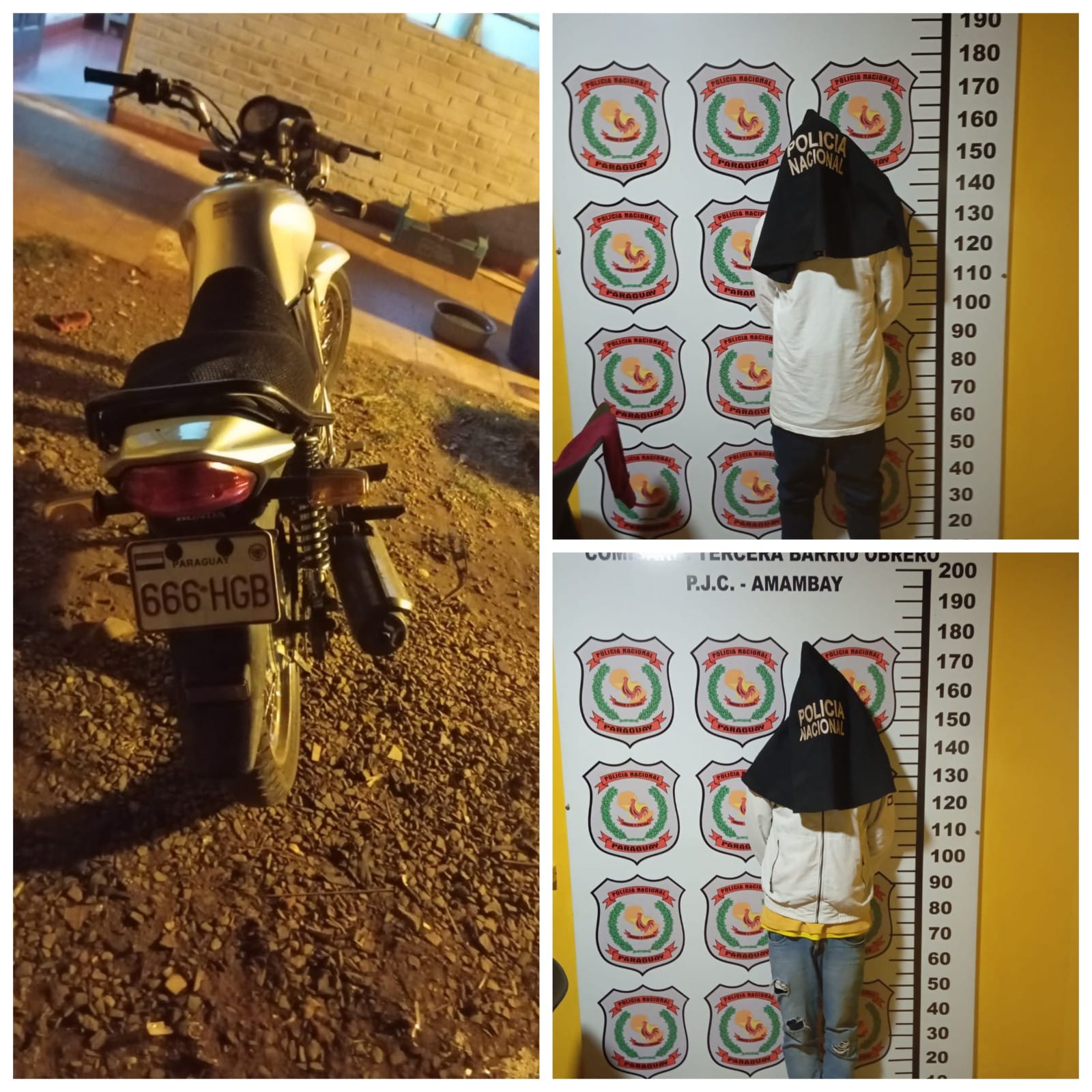 PJC: Jóvenes intentaron evadir control policial y fueron detenidos tras una persecución PJC: Jóvenes intentaron evadir control policial y fueron detenidos tras una persecución