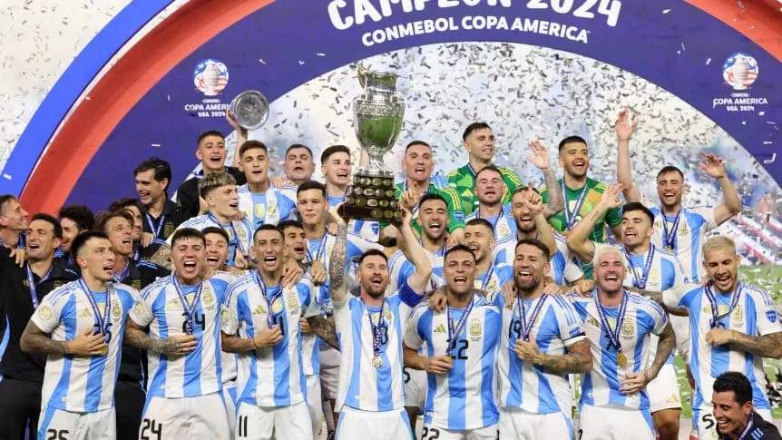 Argentina le ganó la batalla a Colombia y volvió a conquistar la Copa América