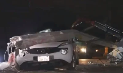 Conductor choca contra una columna y deja sin luz a todo un barrio en Asunción