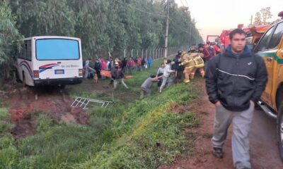 Accidente fatal en Villeta: reportan un muerto y casi 40 heridos