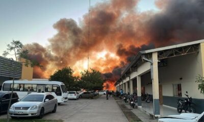 Incendio de gran magnitud en zona de la Costanera Norte: al menos 30 casas afectadas