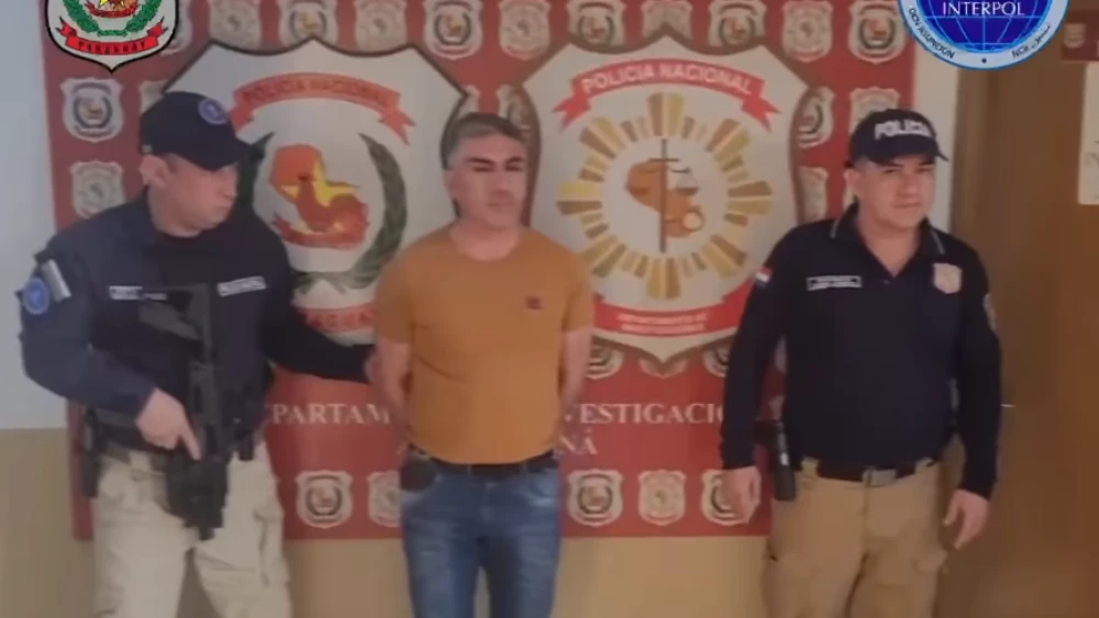 Interpol captura en Paraguay a prófugo argentino acusado de abuso sexual