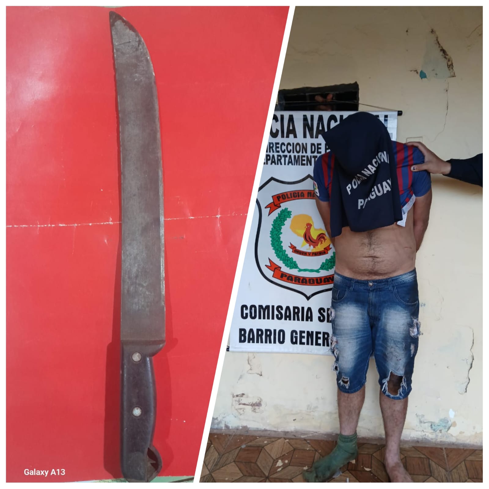 PJC: Joven es detenido por hurto de motocicleta tras resistirse con machete PJC: Joven es detenido por hurto de motocicleta tras resistirse con machete