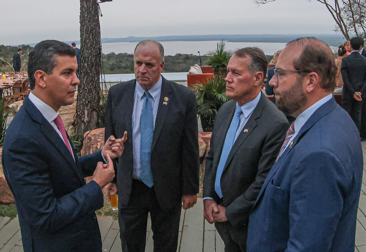 Peña recibe en nuestro país a representantes del Congreso norteamericano