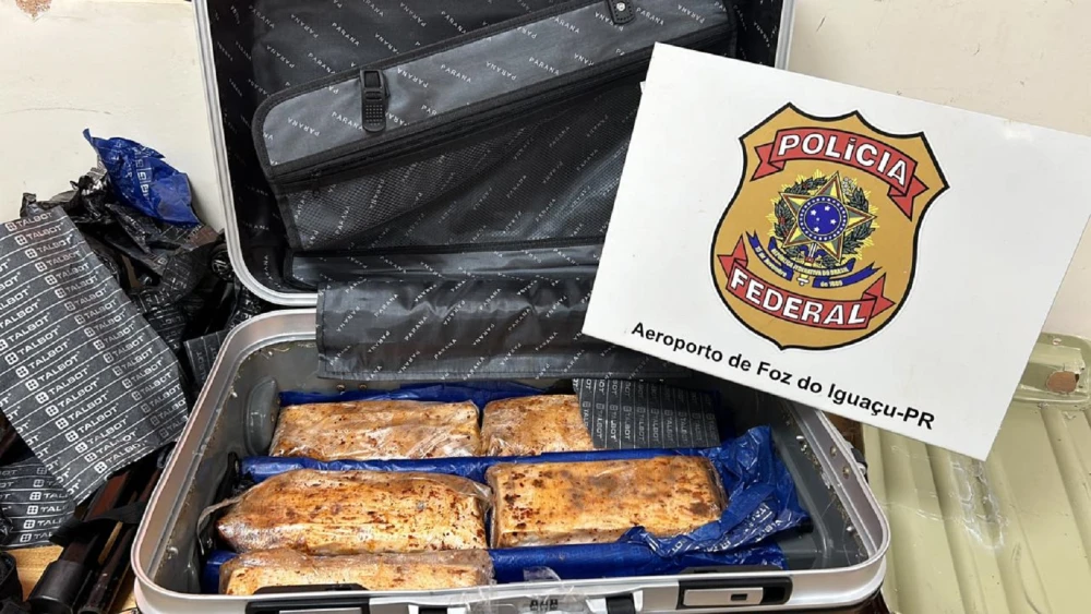 Paraguayo es detenido con cocaína en el aeropuerto de Brasil