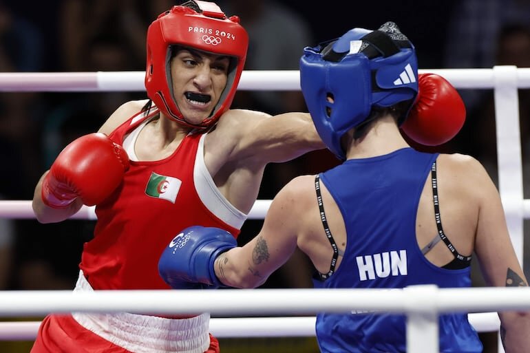 Imane Khelif: de la polémica a medalla asegurada en los Juegos Olímpicos