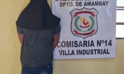 PJC: Joven golpeó a su concubina y fue detenido