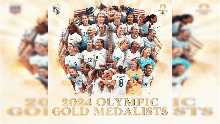 París 2024: Estados Unidos gana su quinta presea dorada en fútbol