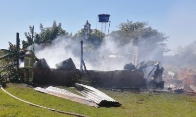 Niño que jugaba con fósforos provocó incendio en la casa de su abuela