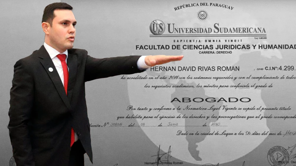 Título falso: Fiscalía no logró tomar declaración a compañeros ni profesores de Hernán Rivas