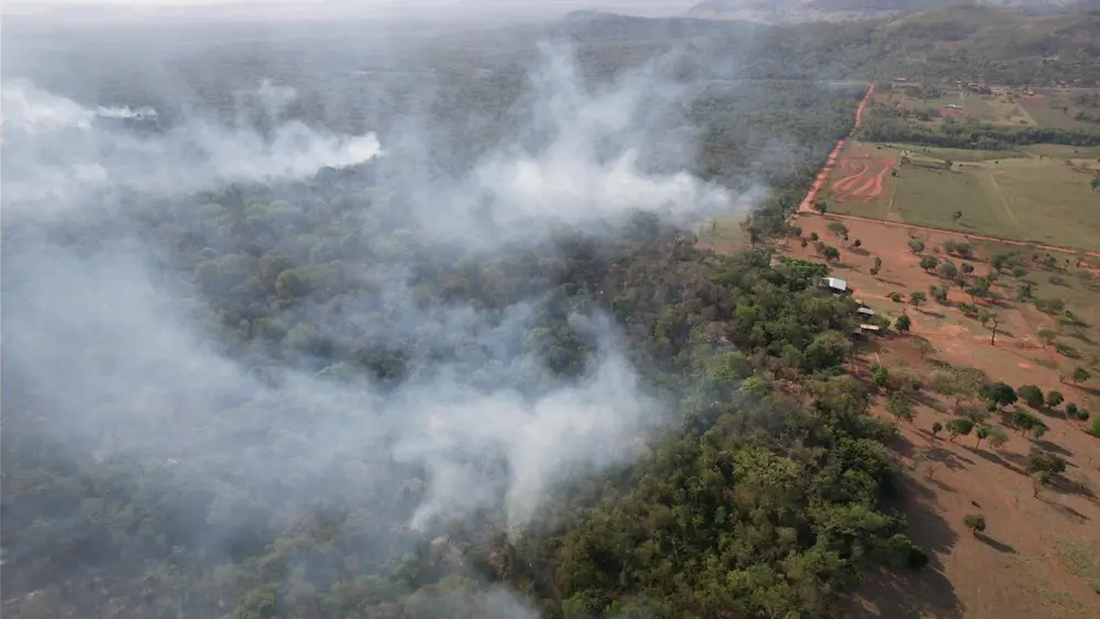 Declaran emergencia general por incendio forestal en Parque Nacional Cerro Corá Declaran emergencia general por incendio forestal en Parque Nacional Cerro Corá