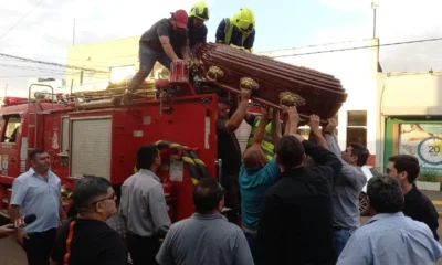 Restos de Eulalio Lalo Gomes llegan a Pedro Juan Caballero