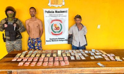 Tras Robar en MiniShop, dos sujetos son detenidos por eñ Grupi Puma