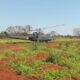 Helicóptero de Senad aterriza de emergencia en Pedro Juan