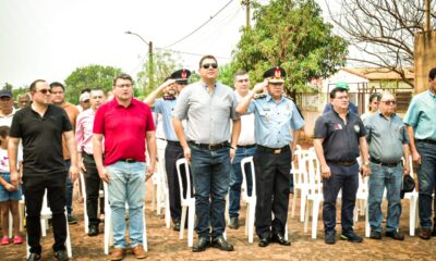 Gobernación sigue inaugurando obras viales en el barrio General Genes de Pedro Juan Caballero