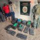 Detienen a dos hombres con 190 kilos de marihuana en Canindeyú