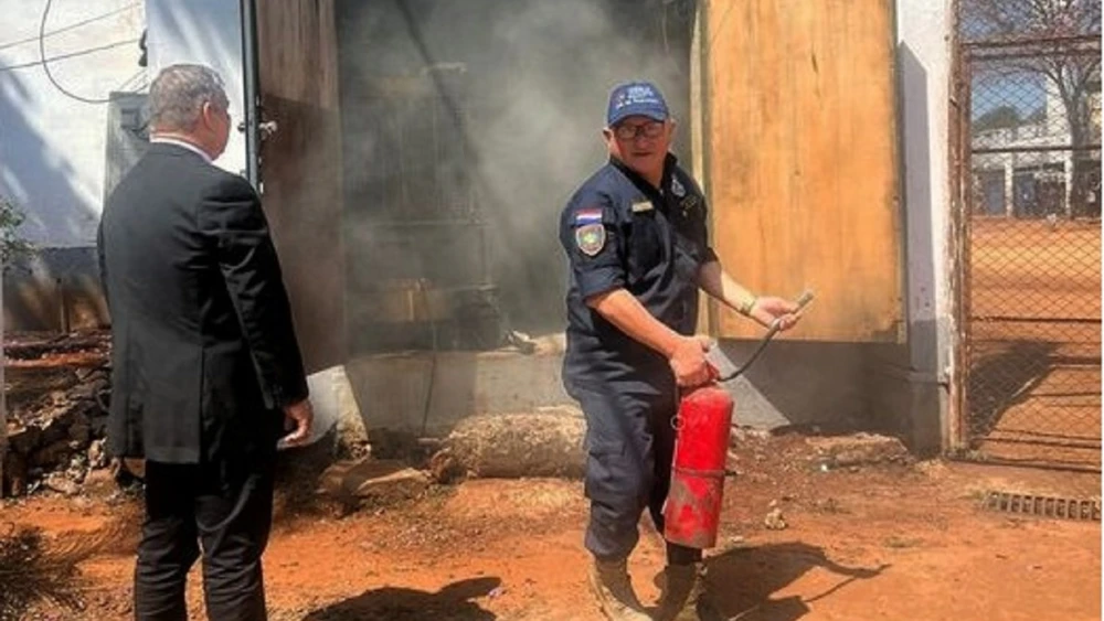 Cortocircuito causa susto en la cárcel de Ciudad del Este