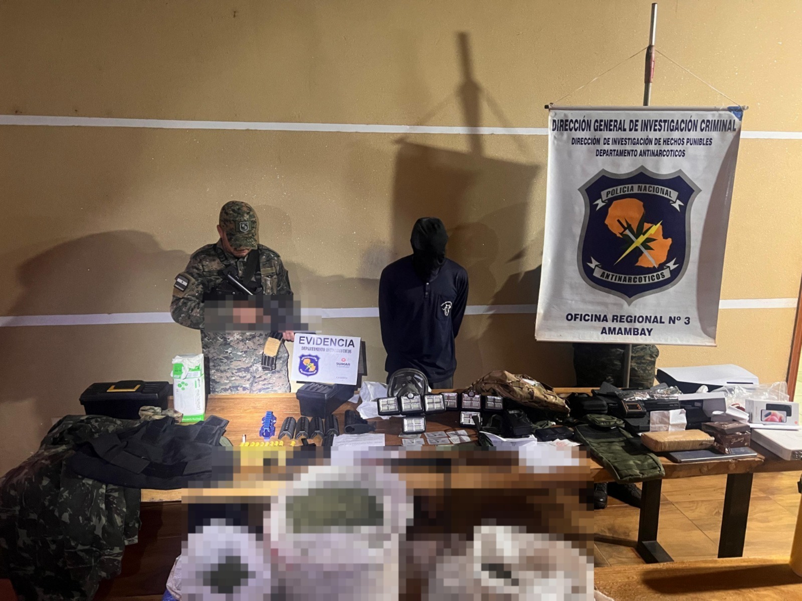 PJC: Allanamiento de Antinarcóticos en una granja deriva en un detenido con drogas y armas PJC: Allanamiento de Antinarcóticos en una granja deriva en un detenido con drogas y armas