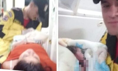 Nacimiento en movimiento: mujer da a luz en ambulancia camino al hospital