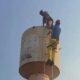 PJC: Usuaria subió a un tanque de agua para protestar