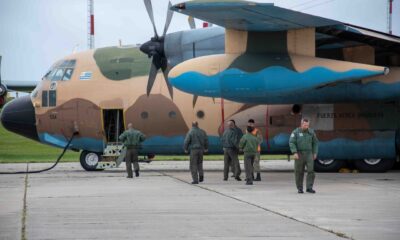 Anuncian llegada de avión hidrante uruguayo para apoyo a combate contra el fuego