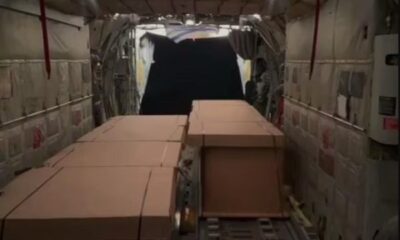 El avión Hércules realiza su primer operativo contra incendios en el Chaco