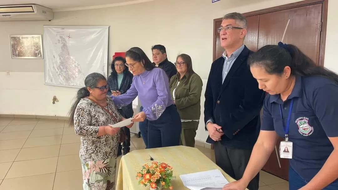 PJC: Comuna entrega certificados de ocupación de lotes a 28 familias de la fracción Mangal PJC: Comuna entrega certificados de ocupación de lotes a 28 familias de la fracción Mangal