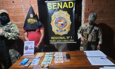 Detienen a presunto microtraficante durante allanamiento en Pedro Juan Caballero