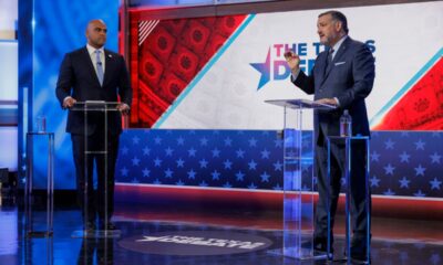 Colin Allred y Ted Cruz se acusan de extremismo en Texas.