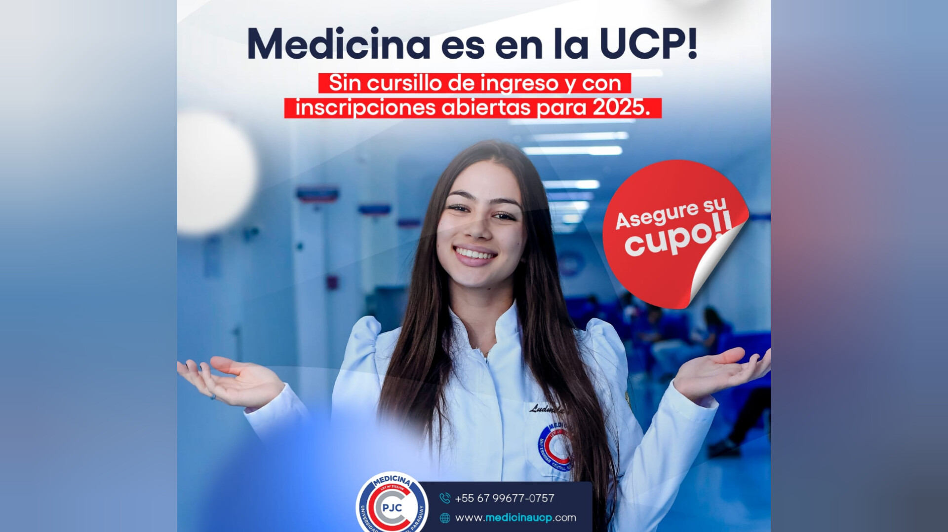Universidad Central del Paraguay abre inscripciones para Medicina en 2025 Universidad Central del Paraguay abre inscripciones para Medicina en 2025