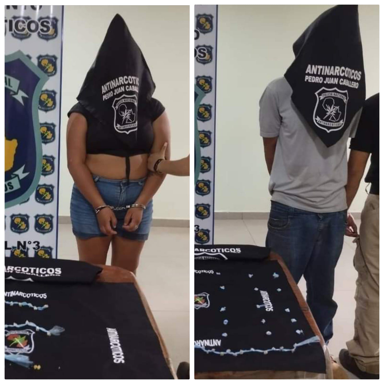 PJC: Un hombre y una mujer son detenidos por microtráfico en General Genes PJC: Un hombre y una mujer son detenidos por microtráfico en General Genes