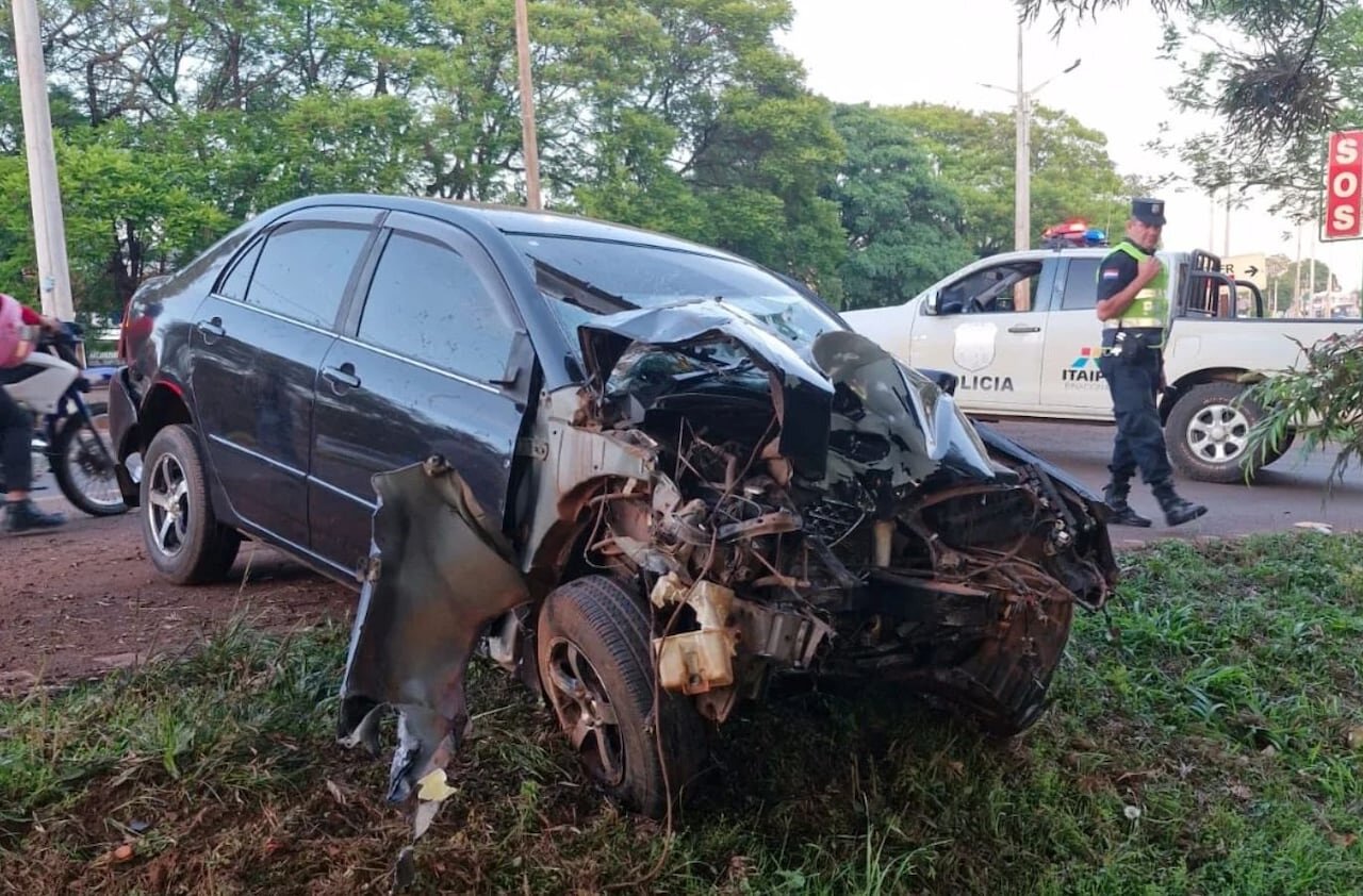 Asistente fiscal protagoniza accidente fatal en CDE: dio positivo al alcotest