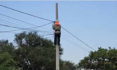 Concepción: 40 familias sin luz por corte de conexión clandestina