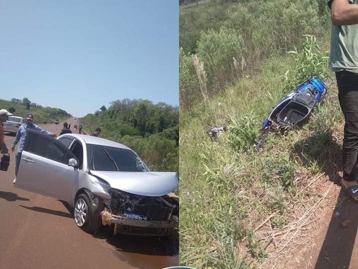 Hombre muere en accidente dos horas después de estrenar su moto nueva