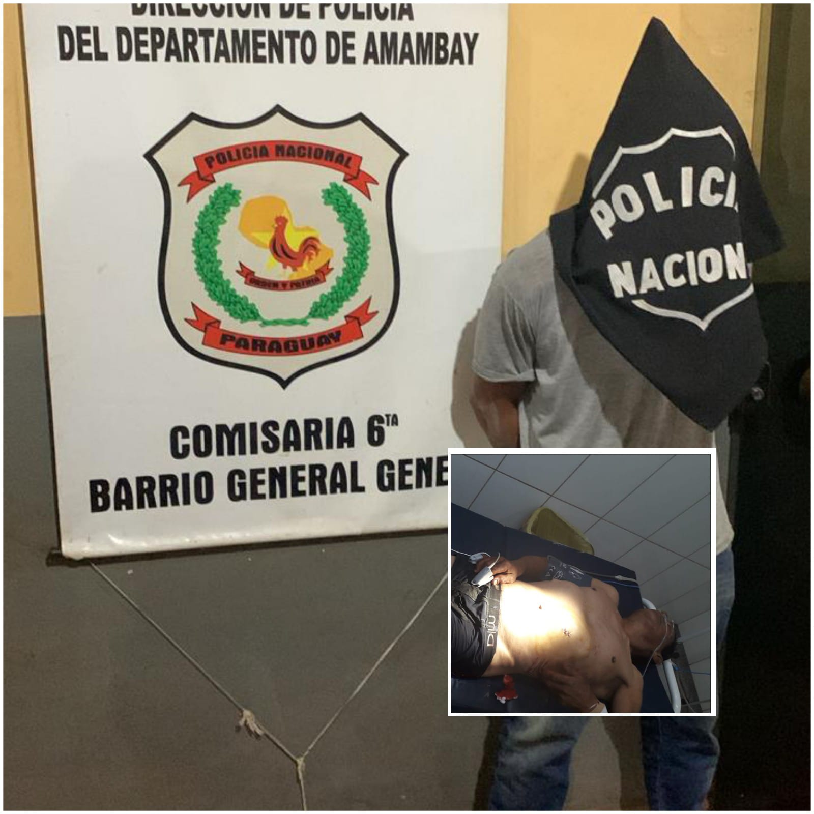 PJC: Nativo es herido con arma blanca y policía detiene a supuesto autor PJC: Nativo es herido con arma blanca y policía detiene a supuesto autor