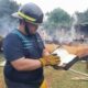 Se salvó solo la Biblia: incendio consumió vivienda de un bombero en Curuguaty