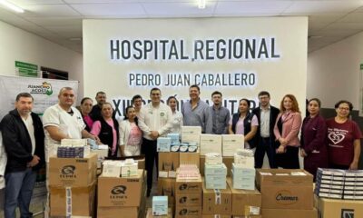 XIII Región Sanitaria de Amambay recibe nuevo lote de medicamentos de la Gobernación