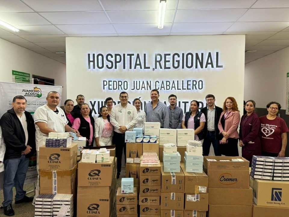 XIII Región Sanitaria de Amambay recibe nuevo lote de medicamentos de la Gobernación XIII Región Sanitaria de Amambay recibe nuevo lote de medicamentos de la Gobernación